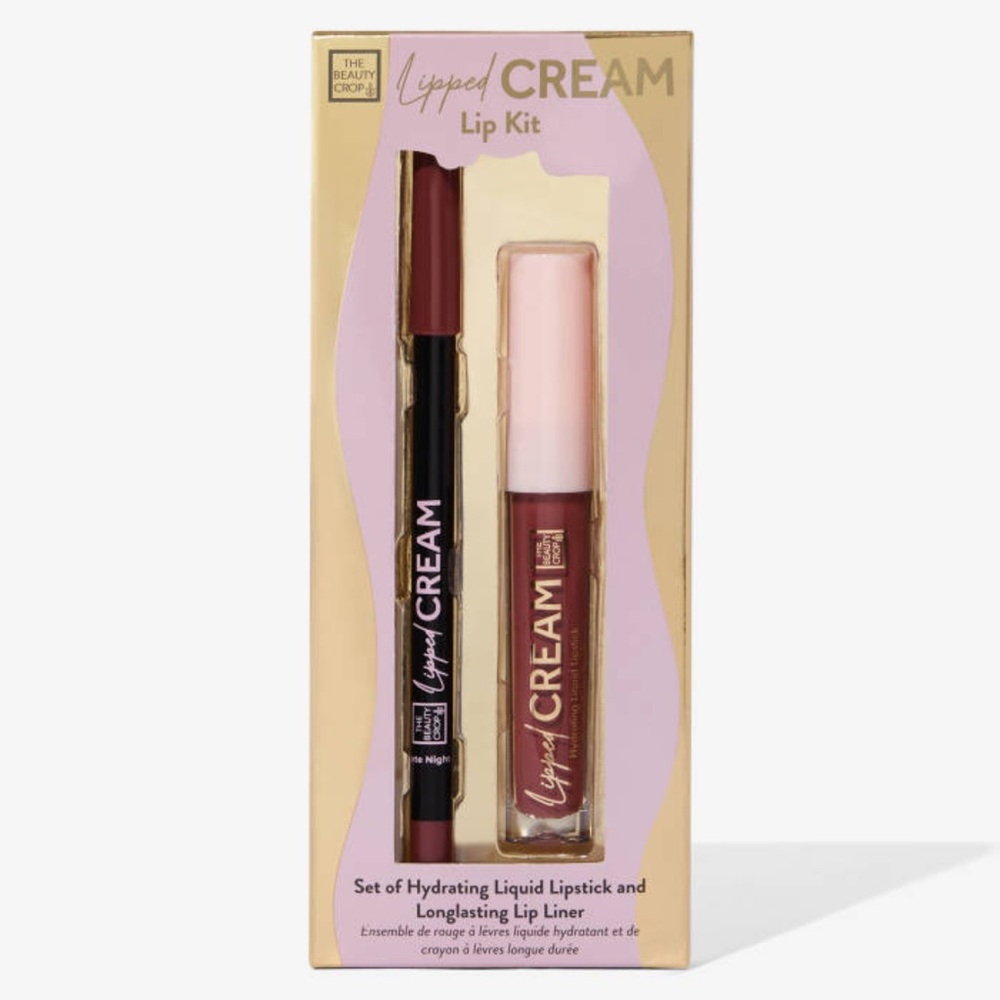 🖤Pick 5/$25  THE BEAUTY CROP LIPPED CREAM LIP KIT